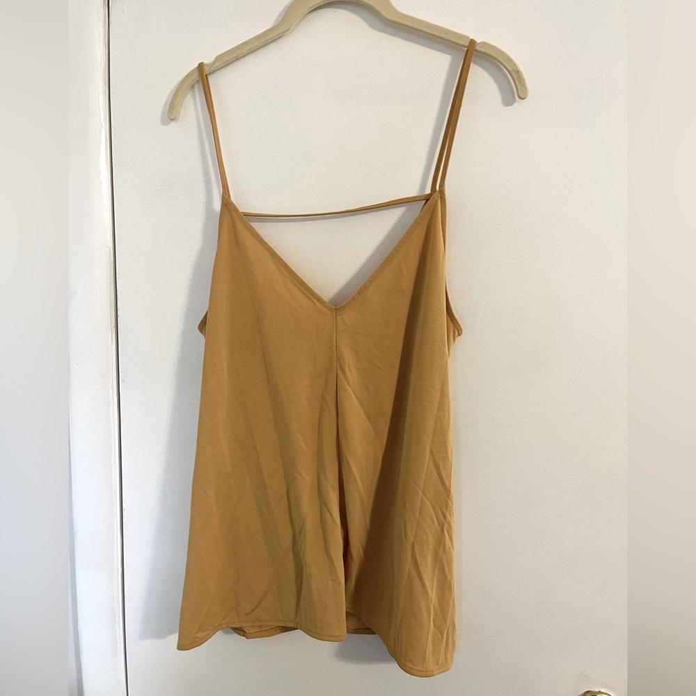 BKE Low Back Tank Mustard
